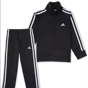 Black Adidas Tracksuit, Size 4 (Kids)